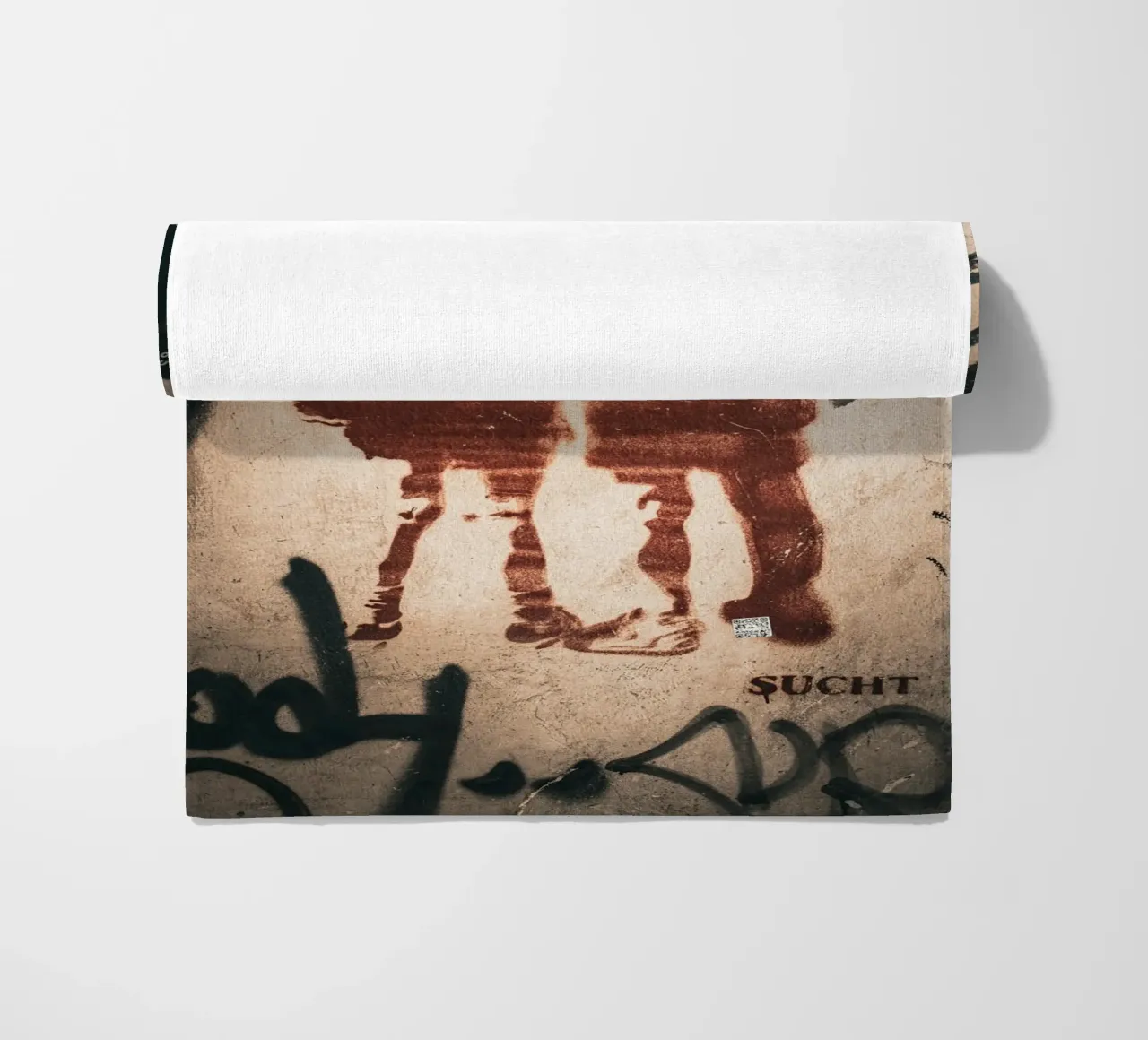 Friends beach towel by Jonas Klein