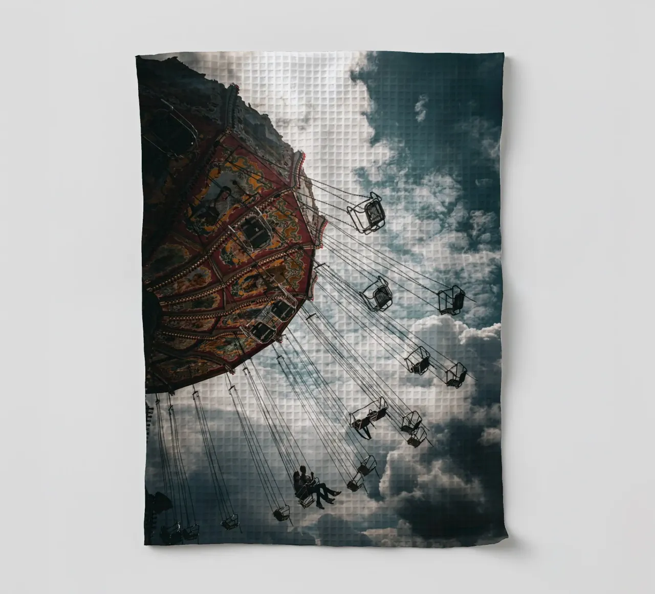 Karusell tea towel by Jonas Klein