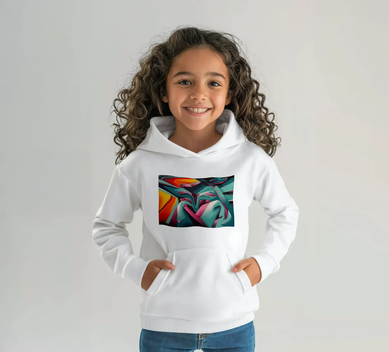 Graffiti kids hoodie by Jonas Klein
