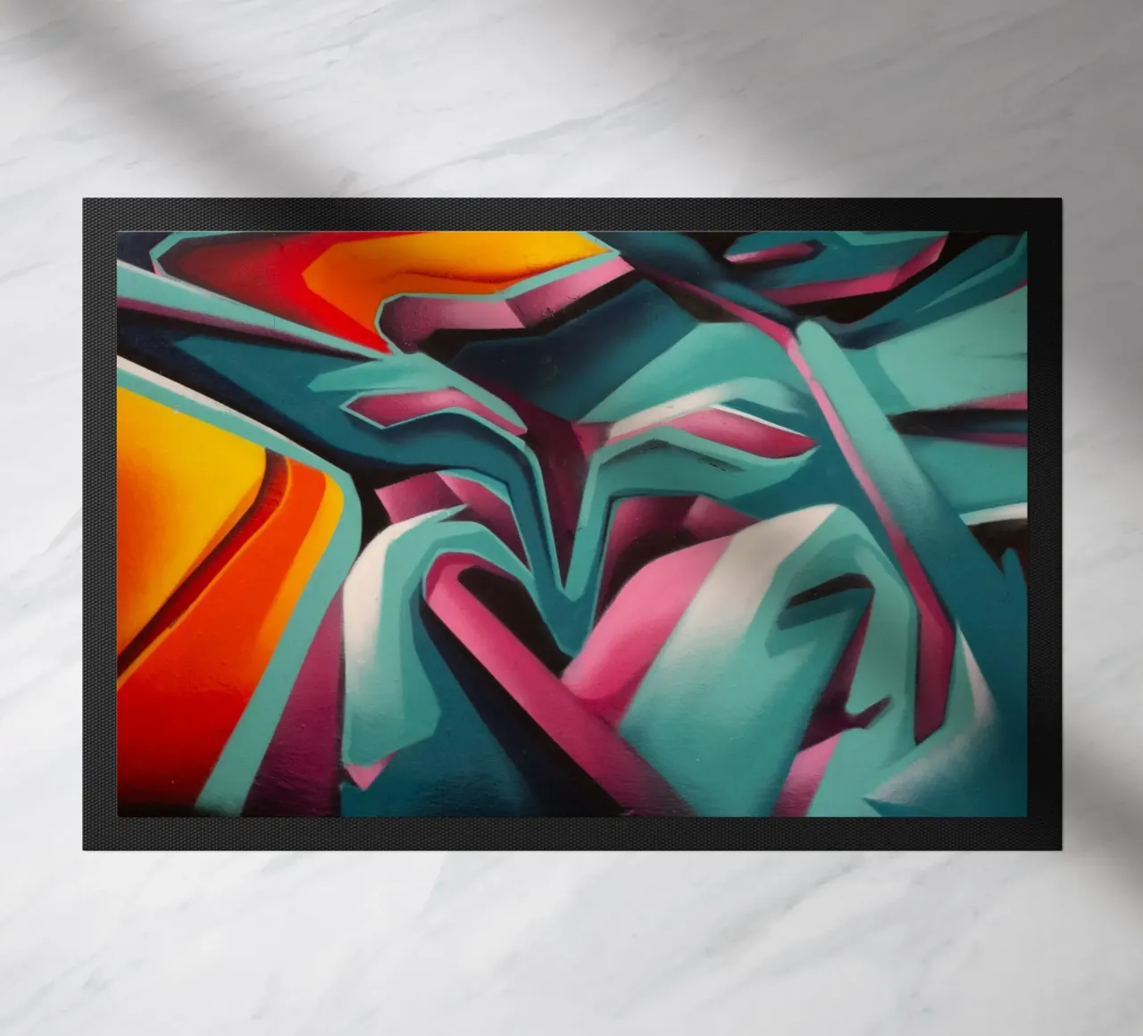 Graffiti zerbino da Jonas Klein