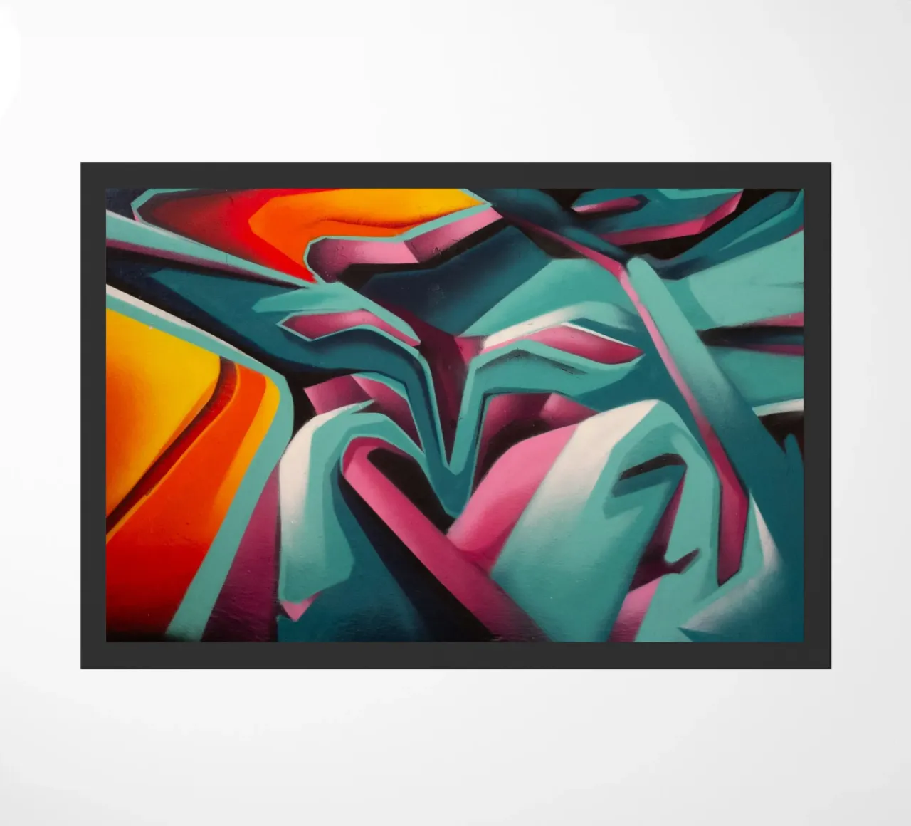 Graffiti zerbino da Jonas Klein