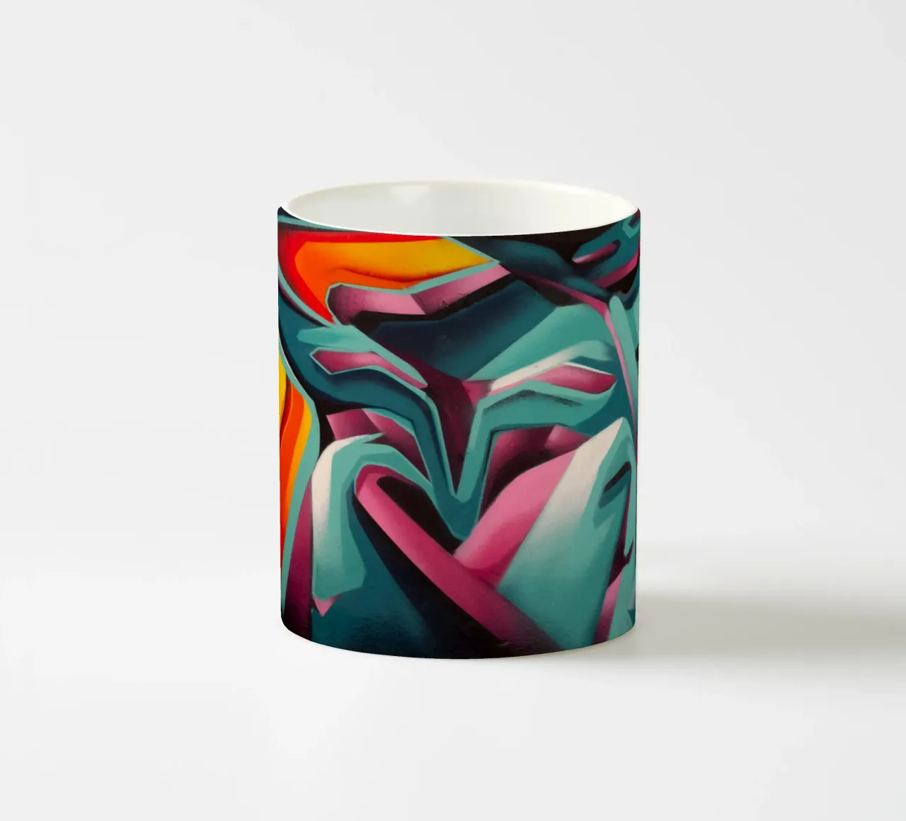 Graffiti tazza in ceramica da Jonas Klein