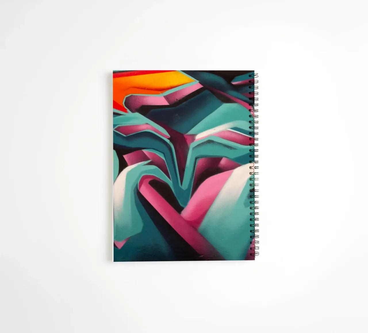 Graffiti spiral notebook by Jonas Klein