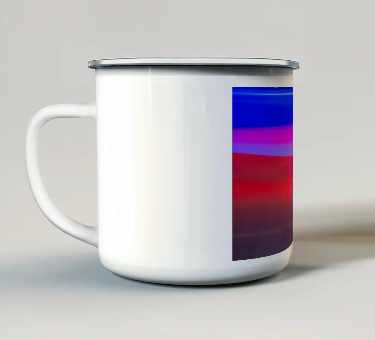 Lights tazza in smalto da Jonas Klein