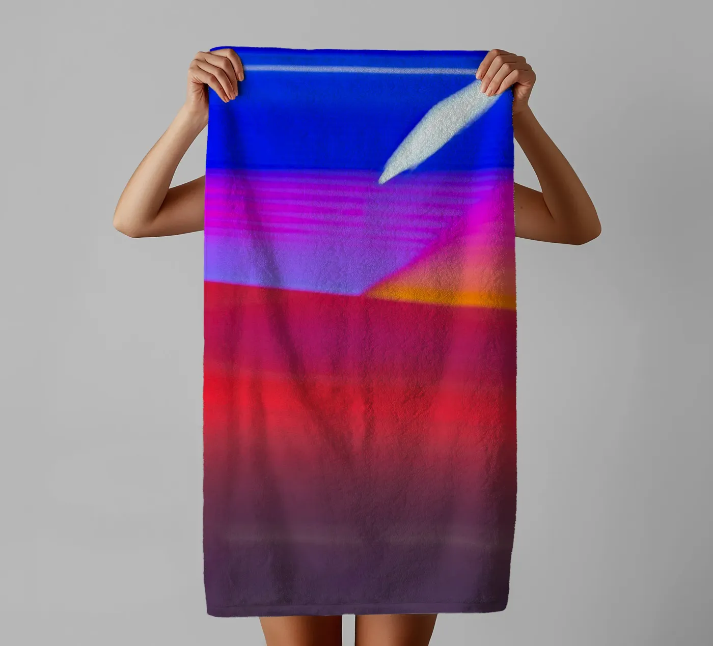 Lights badhanddoek van Jonas Klein