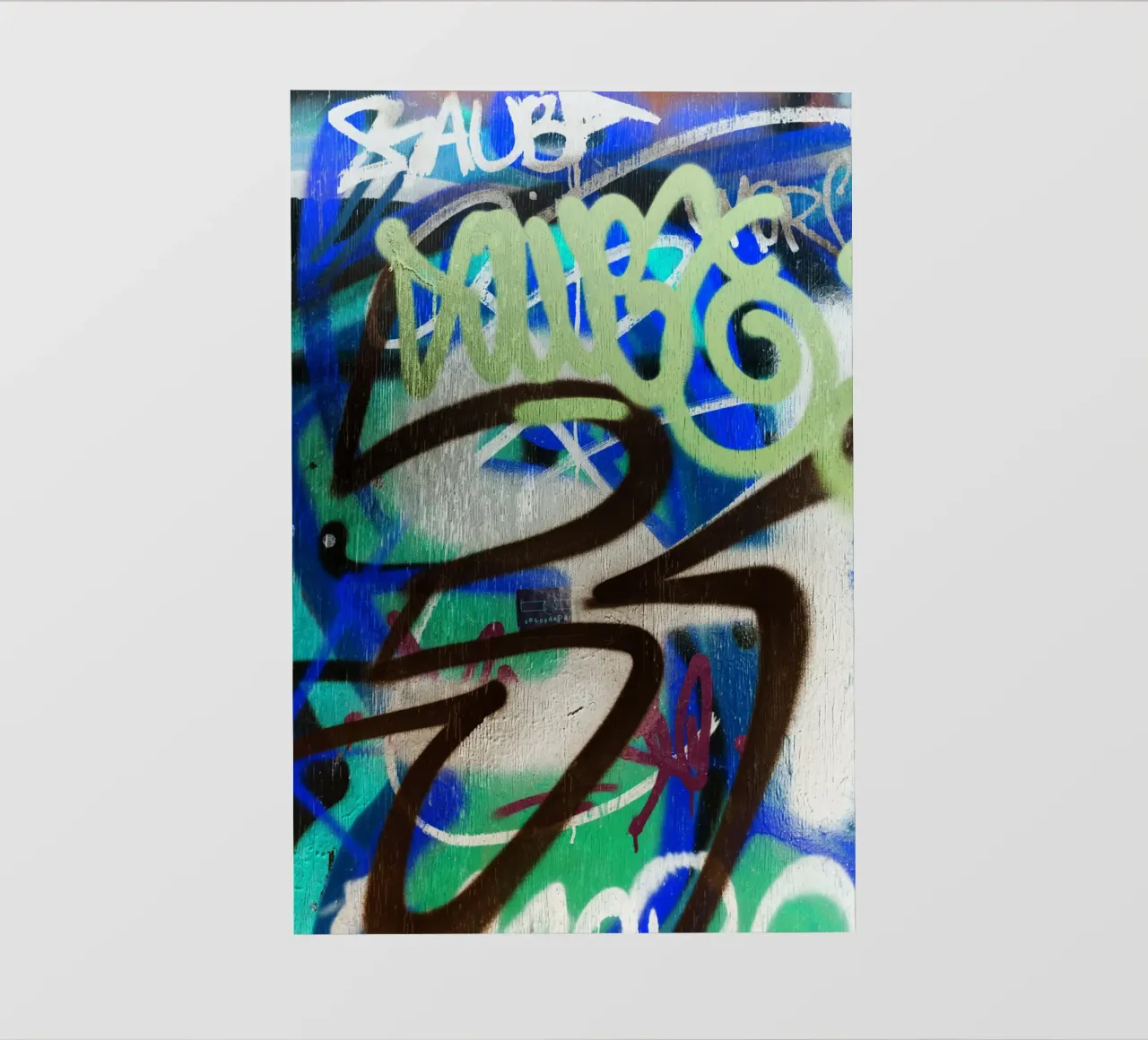 Graffiti Tags pellicola backlit da Jonas Klein