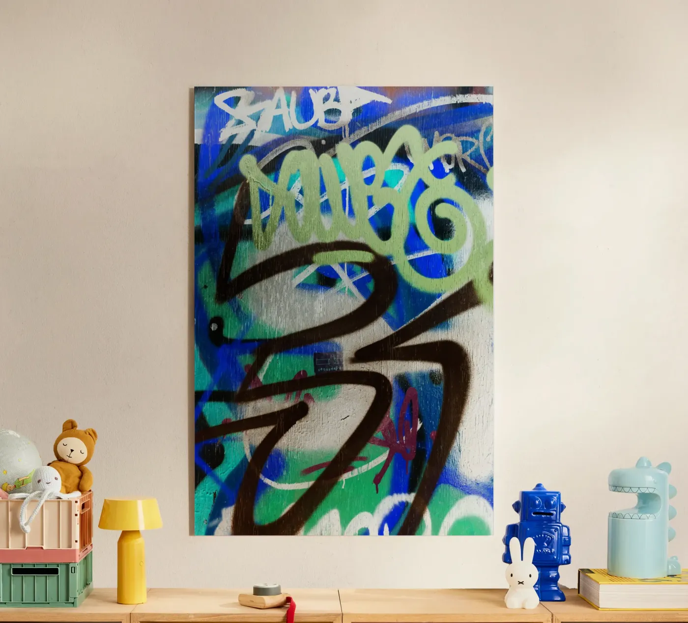 Graffiti Tags plexiglass da Jonas Klein