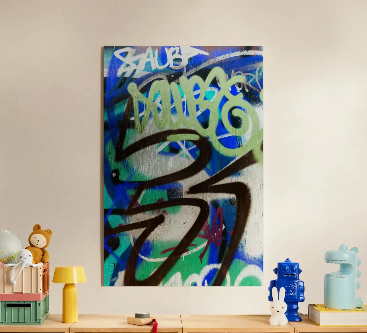 Graffiti Tags plexiglass da Jonas Klein