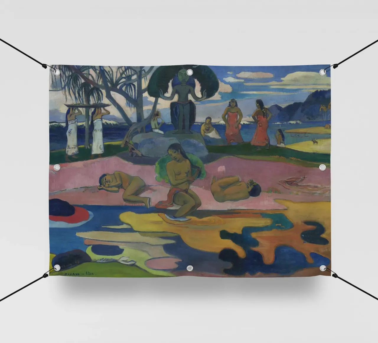 Paul Gauguin - Mahana no atua (Day of the God) pvc cover by Timeless Artworks
