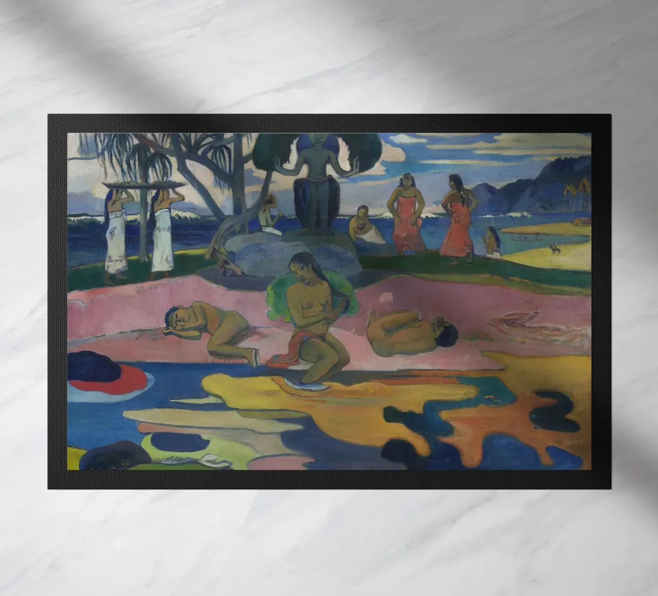 Paul Gauguin - Mahana no atua (Il giorno del Dio) zerbino da Timeless Artworks
