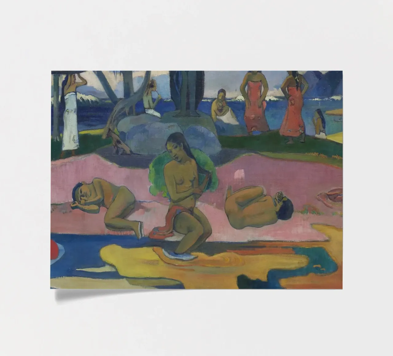 Paul Gauguin - Mahana no atua (Day of the God) sticker sheet by Timeless Artworks