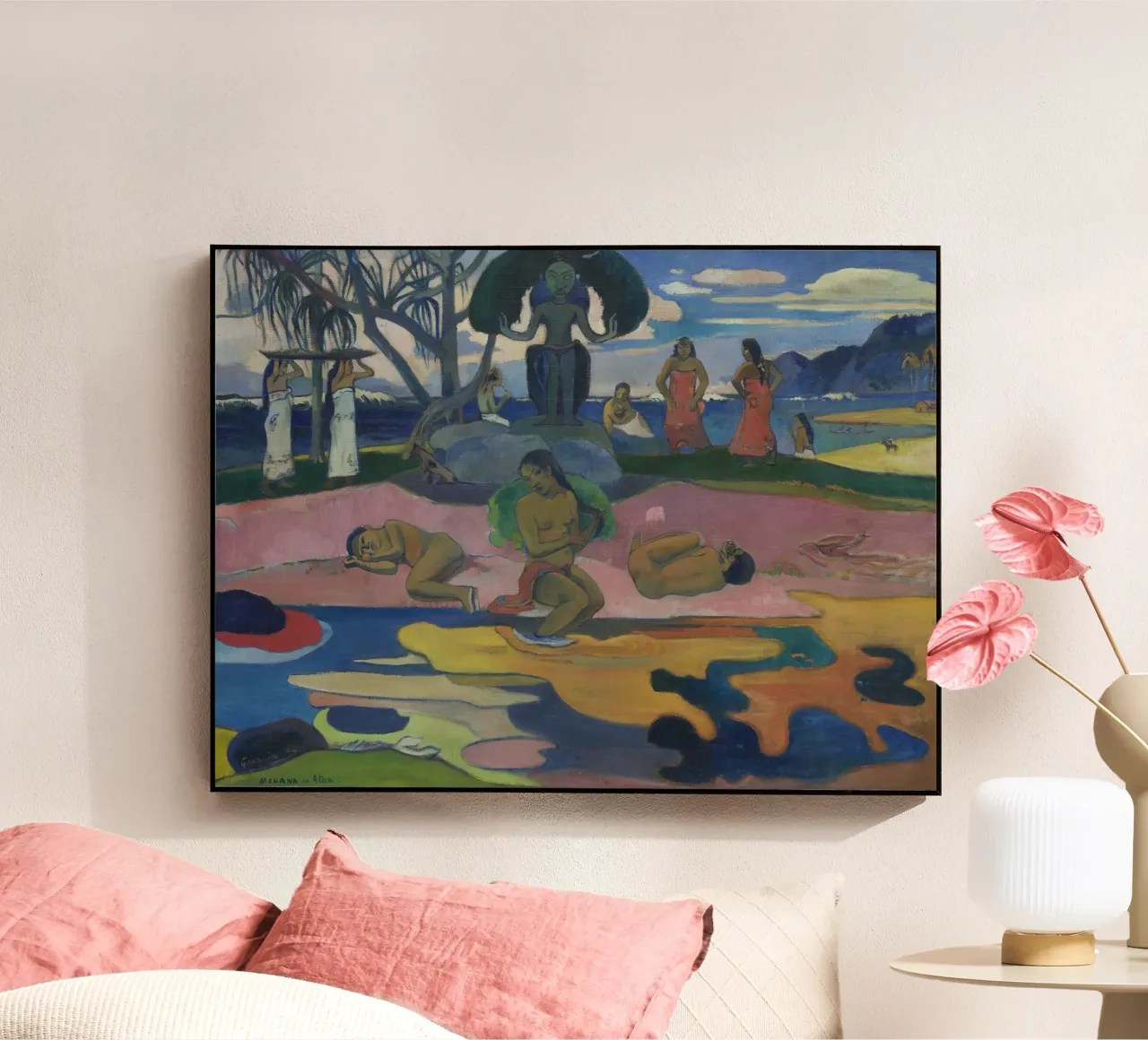 Paul Gauguin - Mahana no atua (Día del Dios) metacrilato de Timeless Artworks