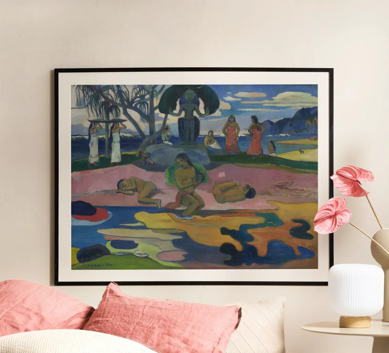 Paul Gauguin - Mahana no atua (Day of the God) hahnemühle by Timeless Artworks