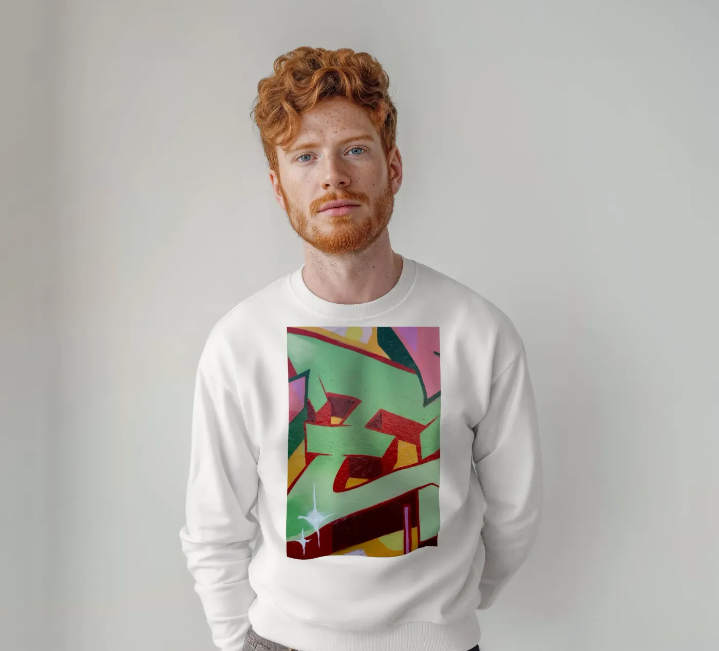 Graffiti E felpa da Jonas Klein