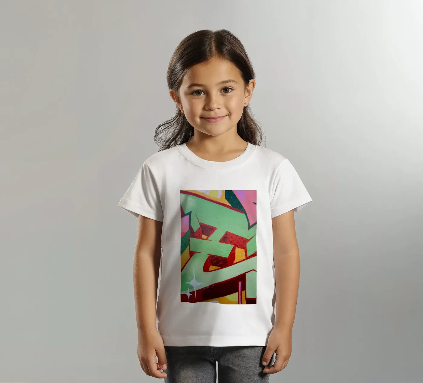 Graffiti E t-shirt bambini da Jonas Klein