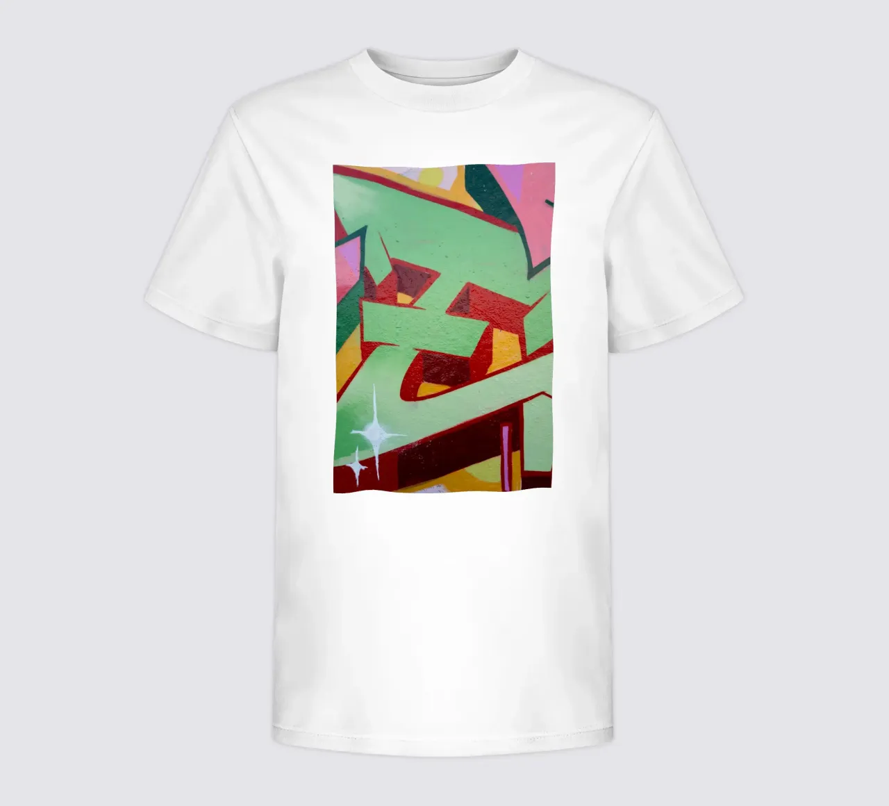 Graffiti E t-shirt bambini da Jonas Klein