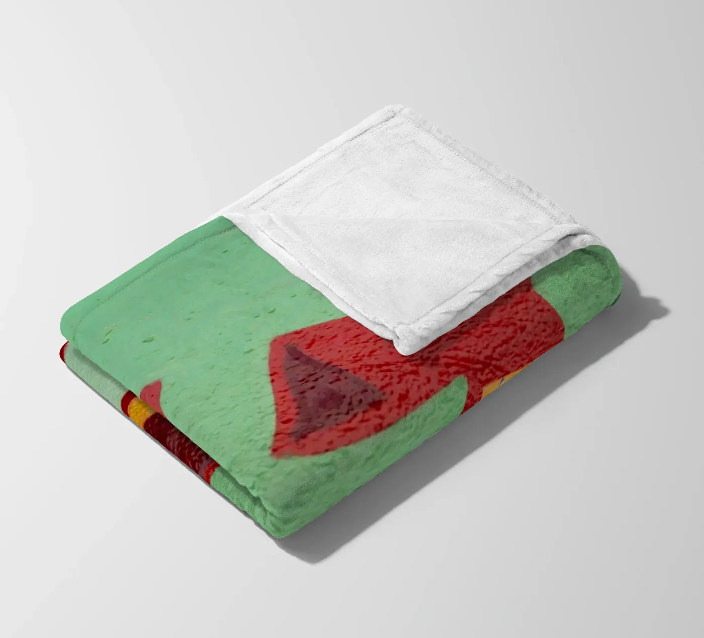 Graffiti E fleece blanket by Jonas Klein