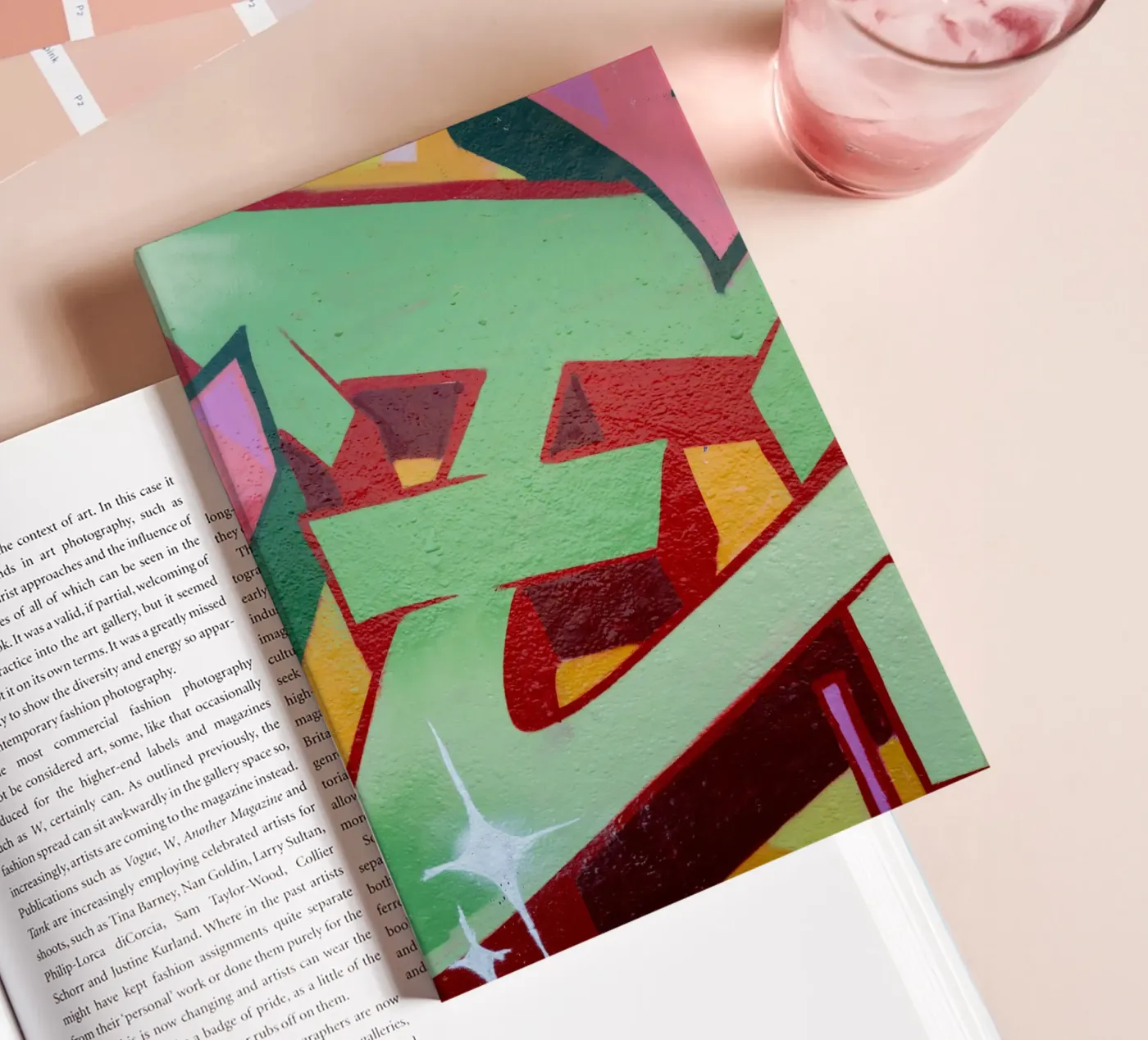 Graffiti E notebook by Jonas Klein