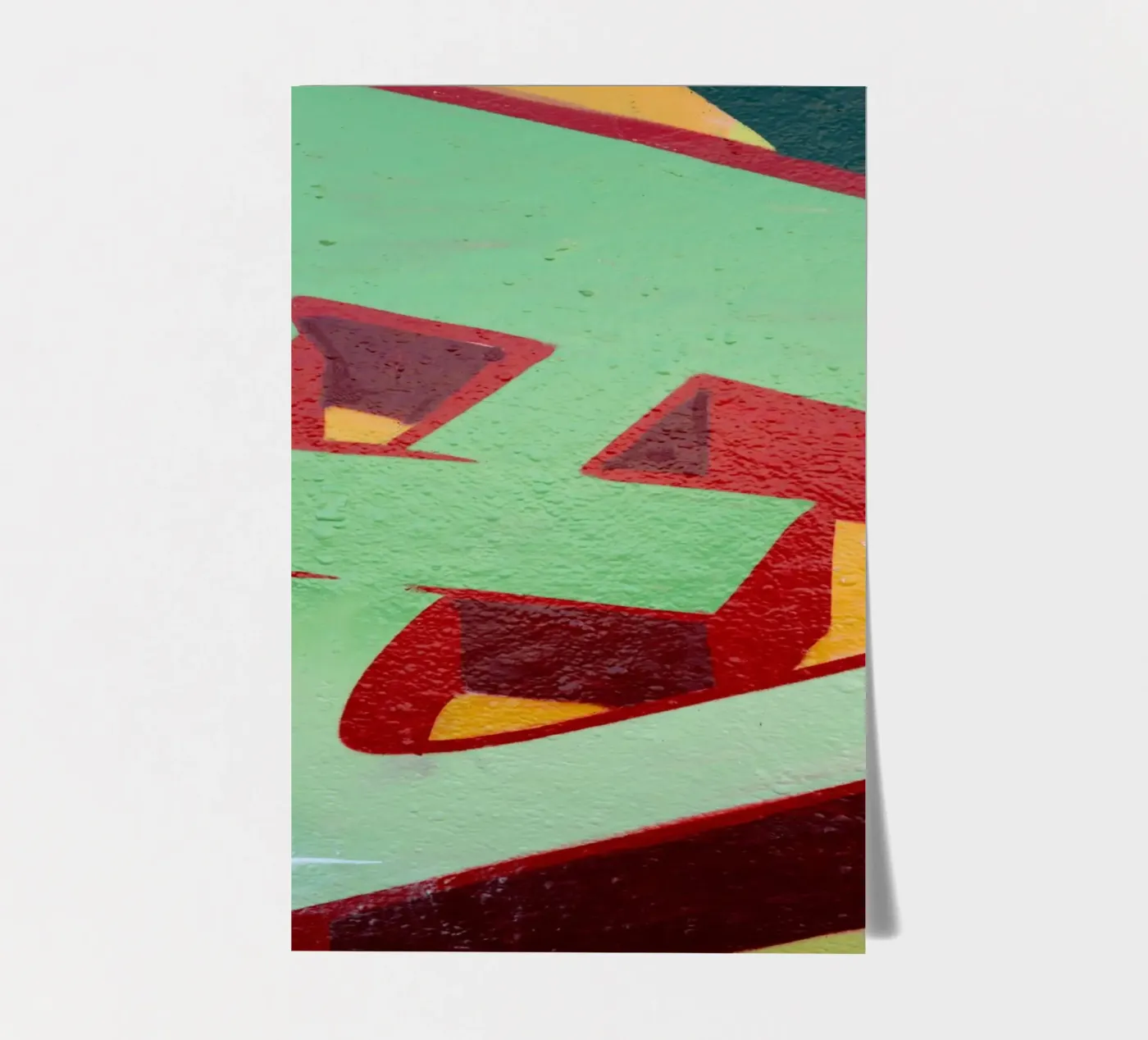 Graffiti E stickervel van Jonas Klein