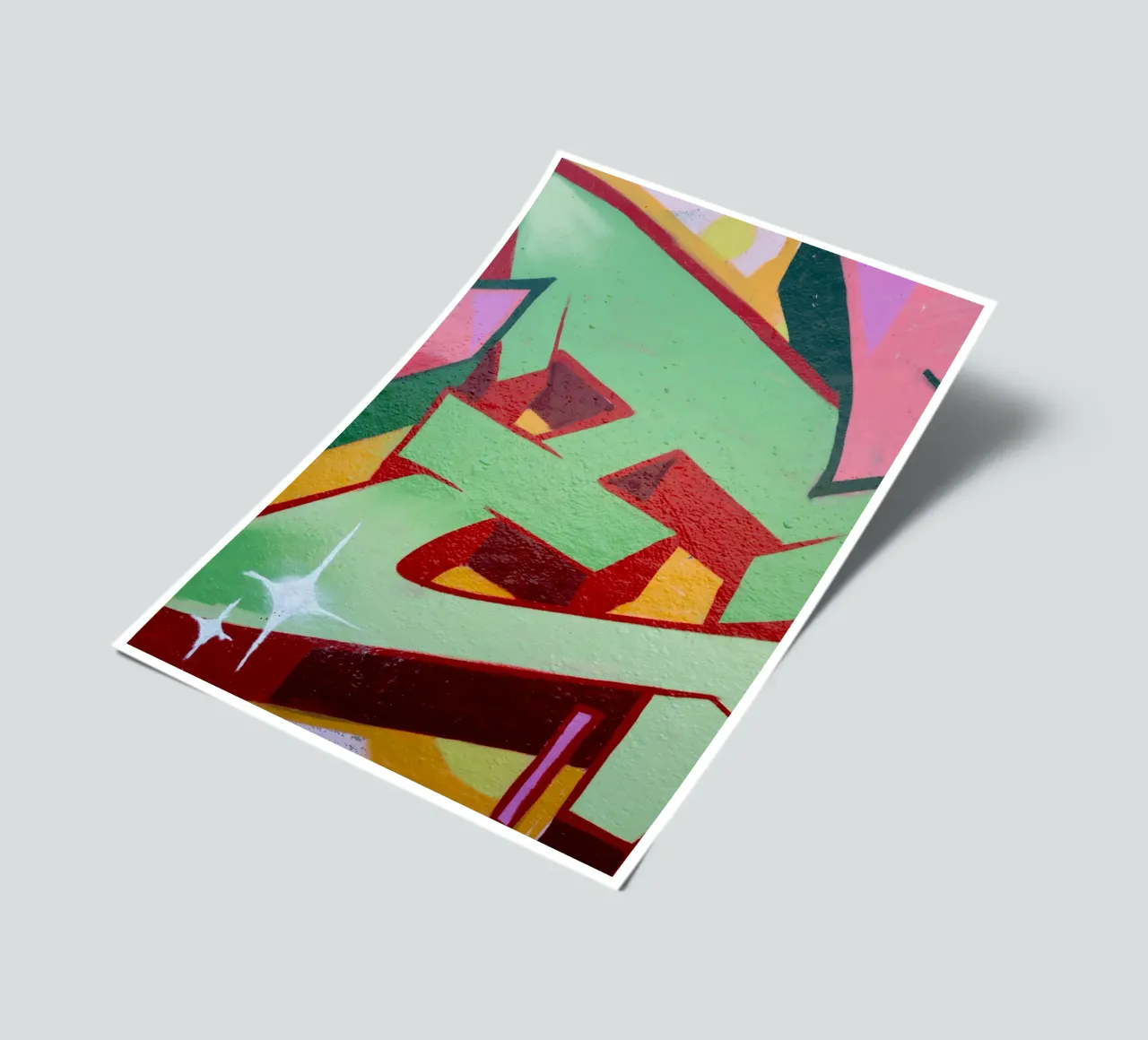 Graffiti E sticker sheet by Jonas Klein