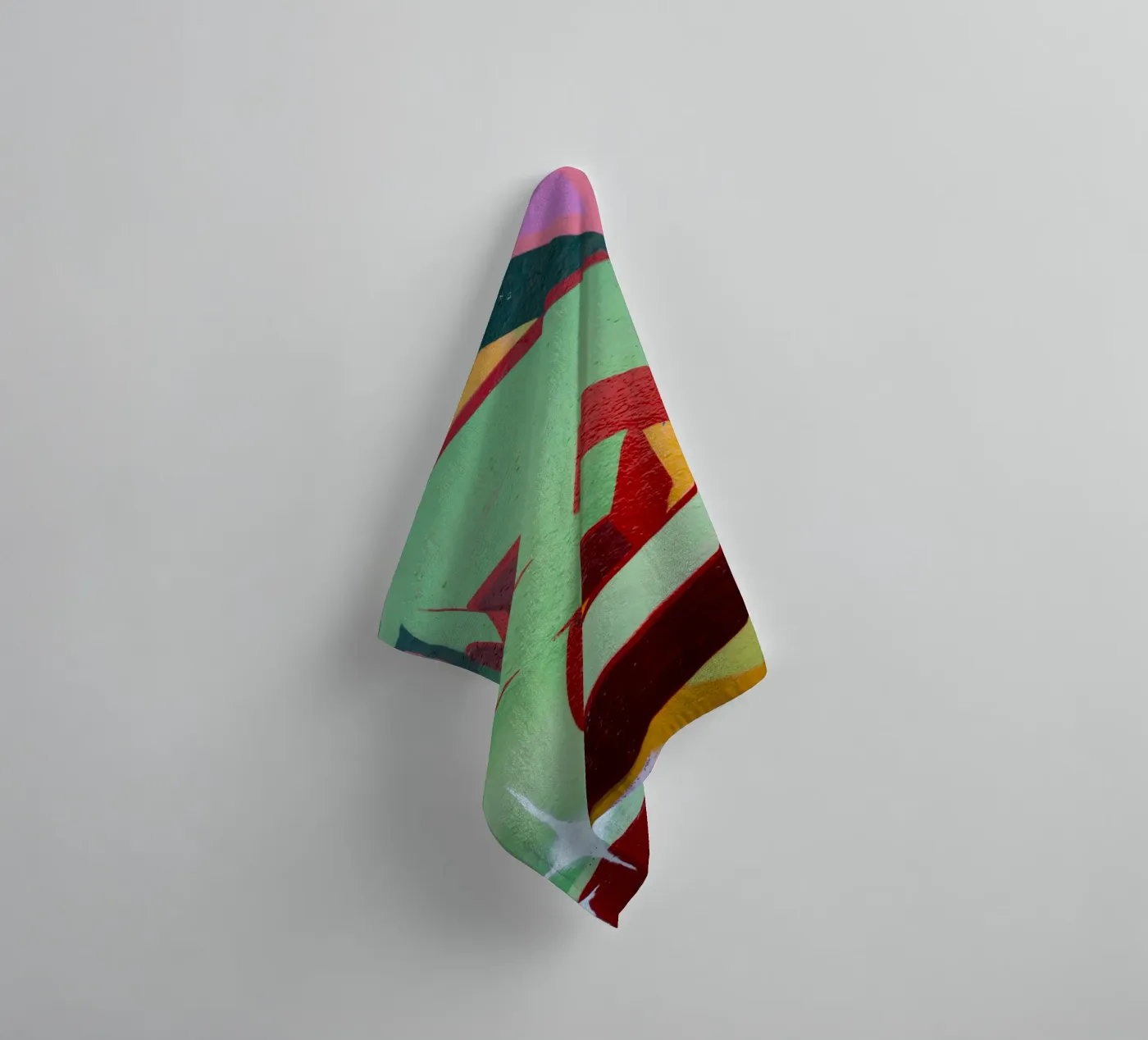 Graffiti E badhanddoek van Jonas Klein