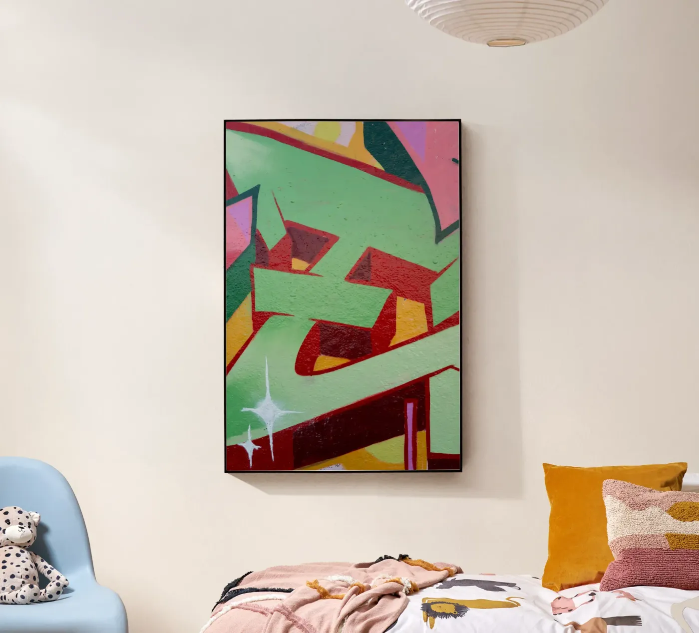 Graffiti E plexiglas de Jonas Klein
