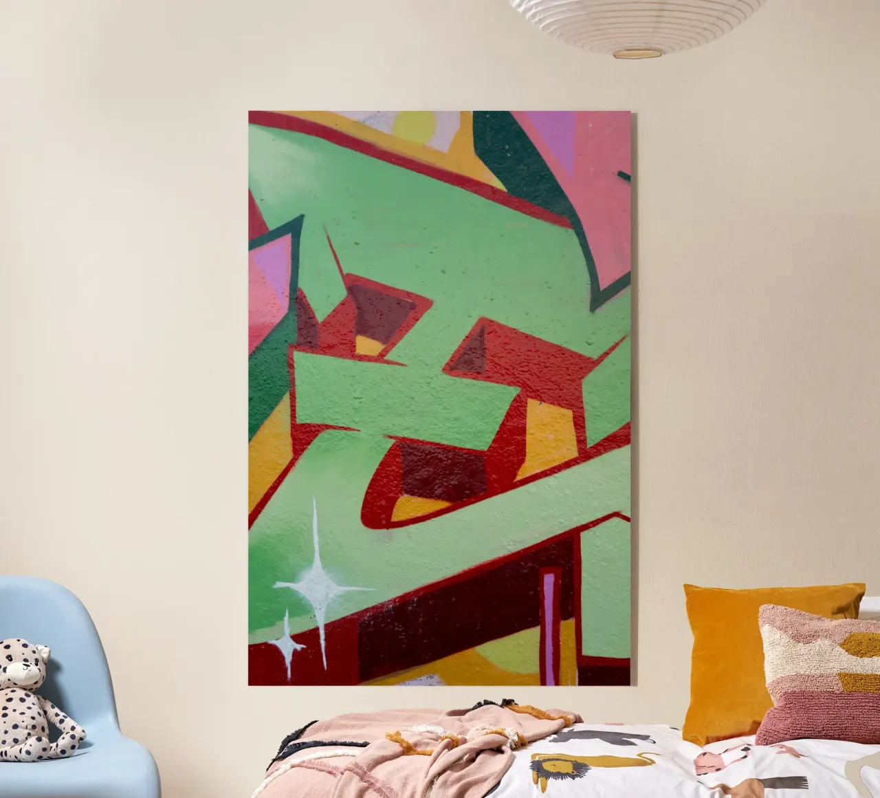 Graffiti E plexiglass da Jonas Klein