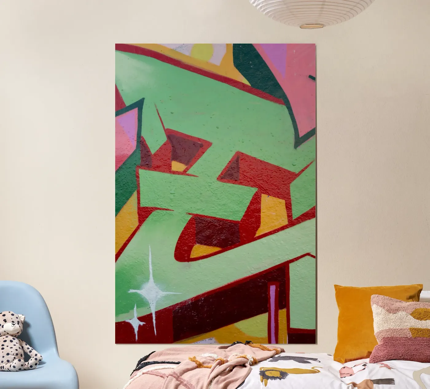 Graffiti E Poster von Jonas Klein