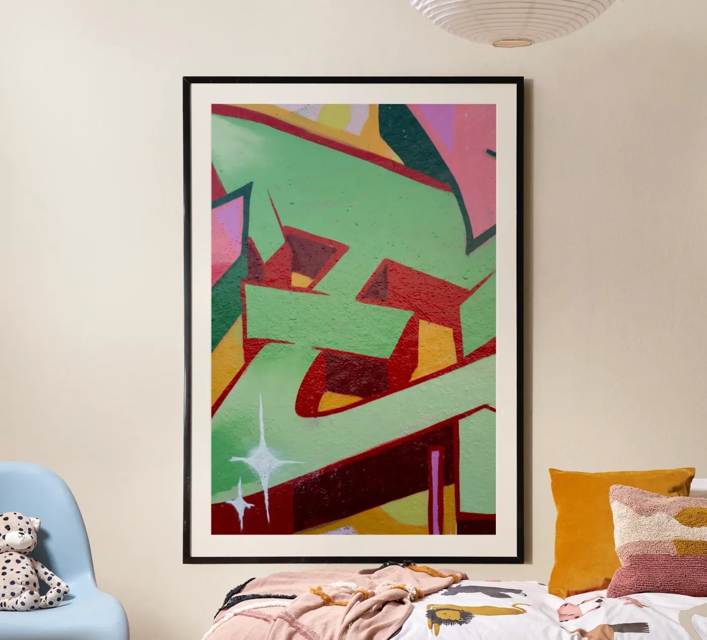 Graffiti E Poster von Jonas Klein