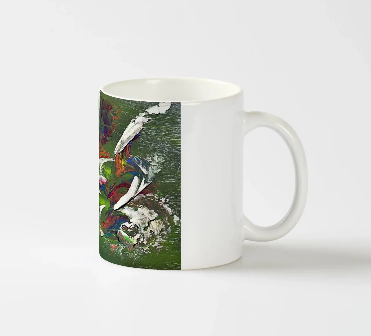 IDEAL GIFT 142 tazza in ceramica da Thierry Vobmann Abstract painting