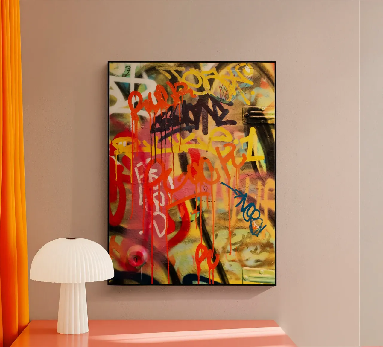 Graffiti Wall plexiglass da Jonas Klein