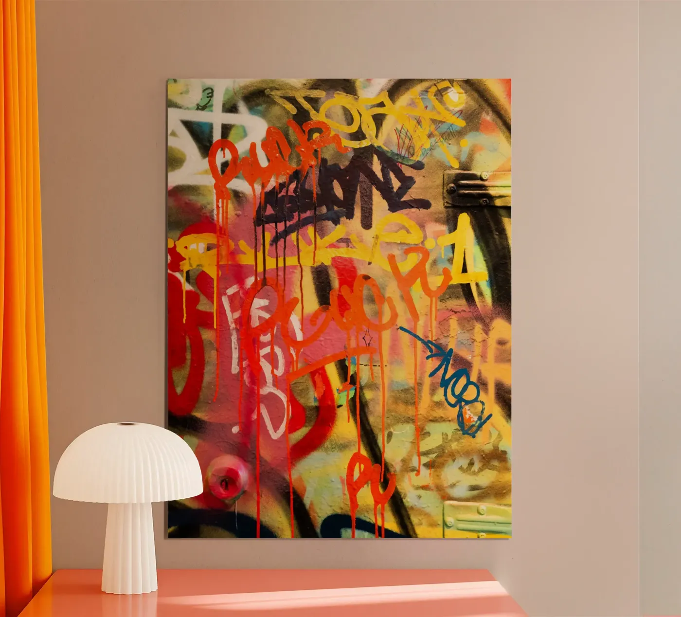 Graffiti Wall poster da Jonas Klein
