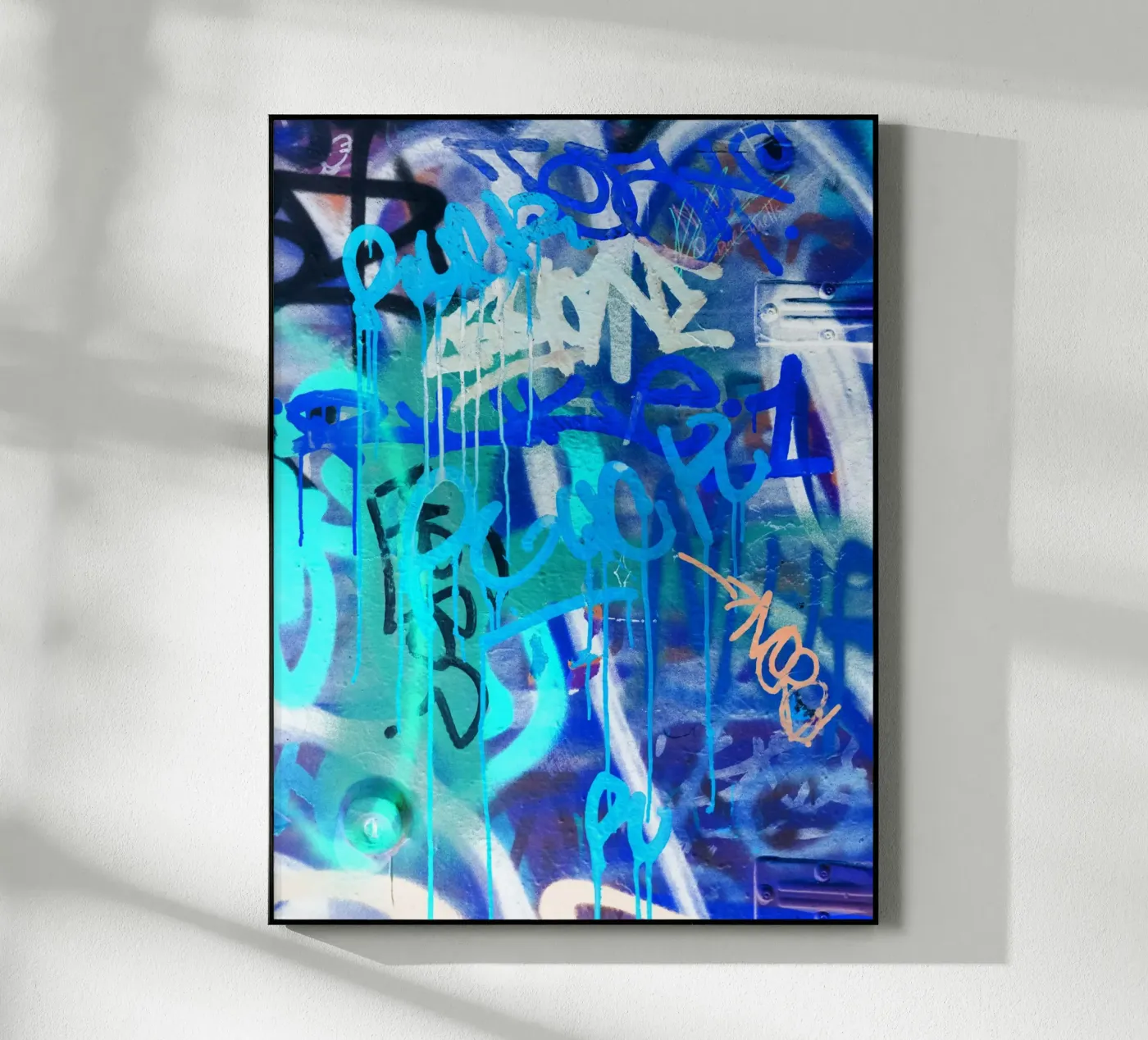 Blue Wall plexiglass da Jonas Klein