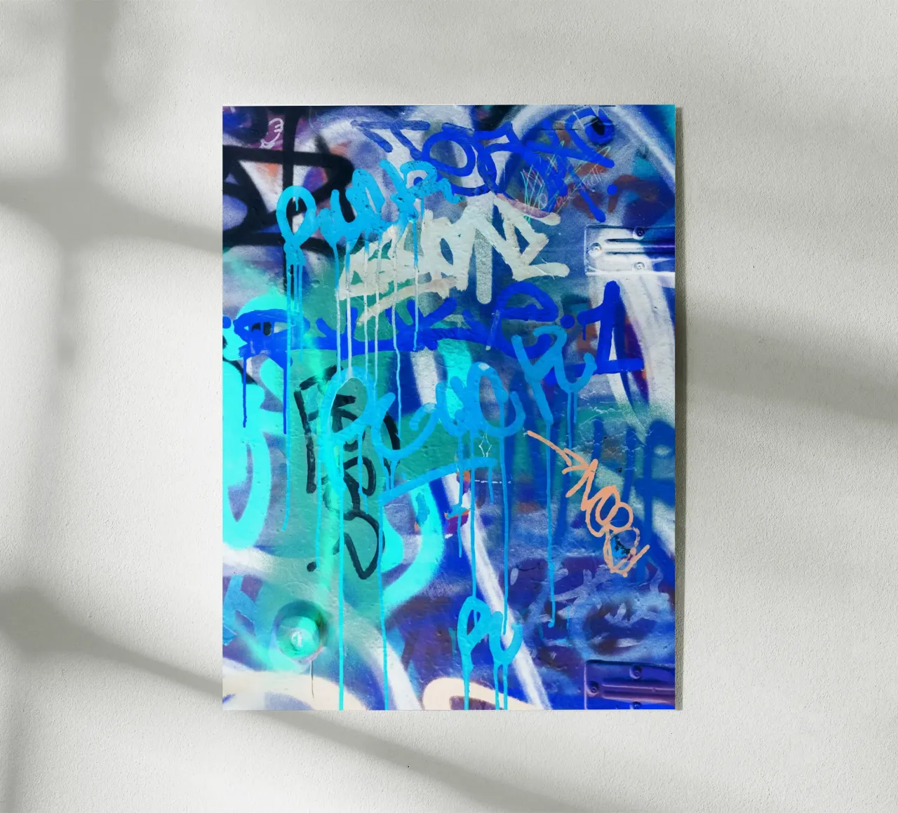 Blue Wall plexiglass da Jonas Klein