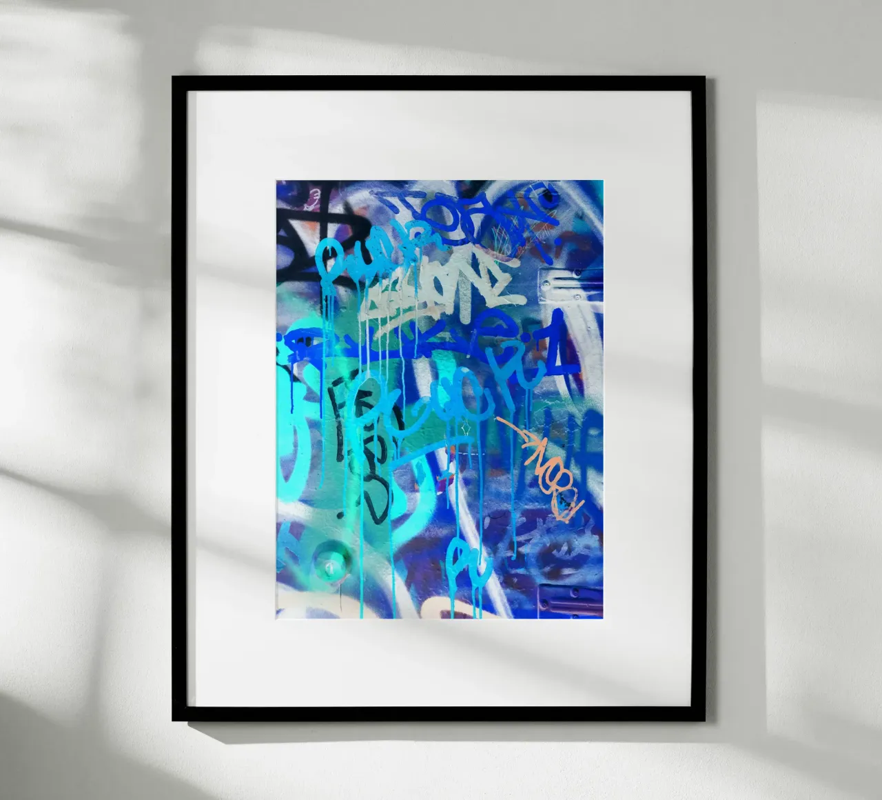 Blue Wall poster da Jonas Klein