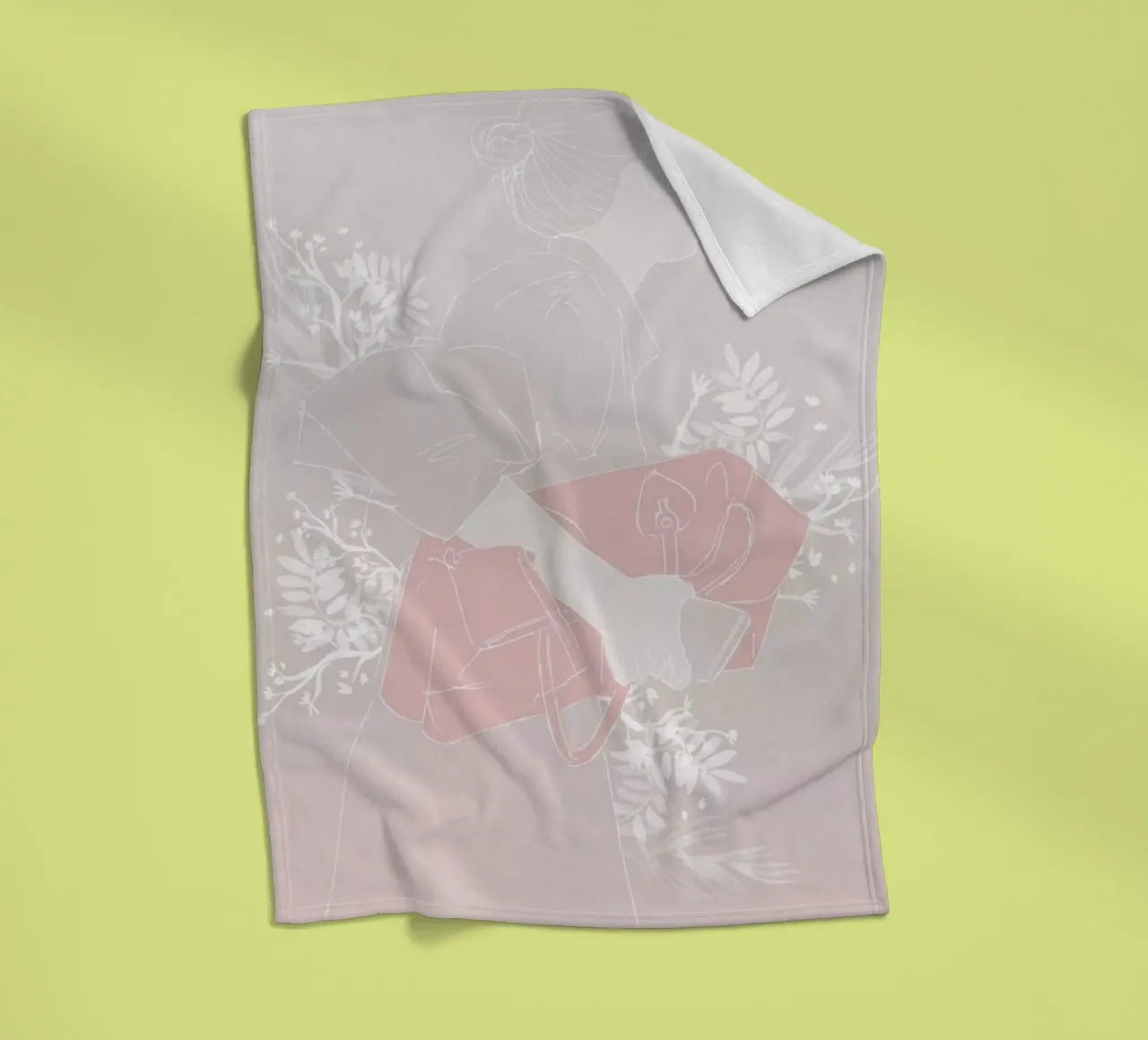 Milly fleecedeken van KRUTH DESIGN