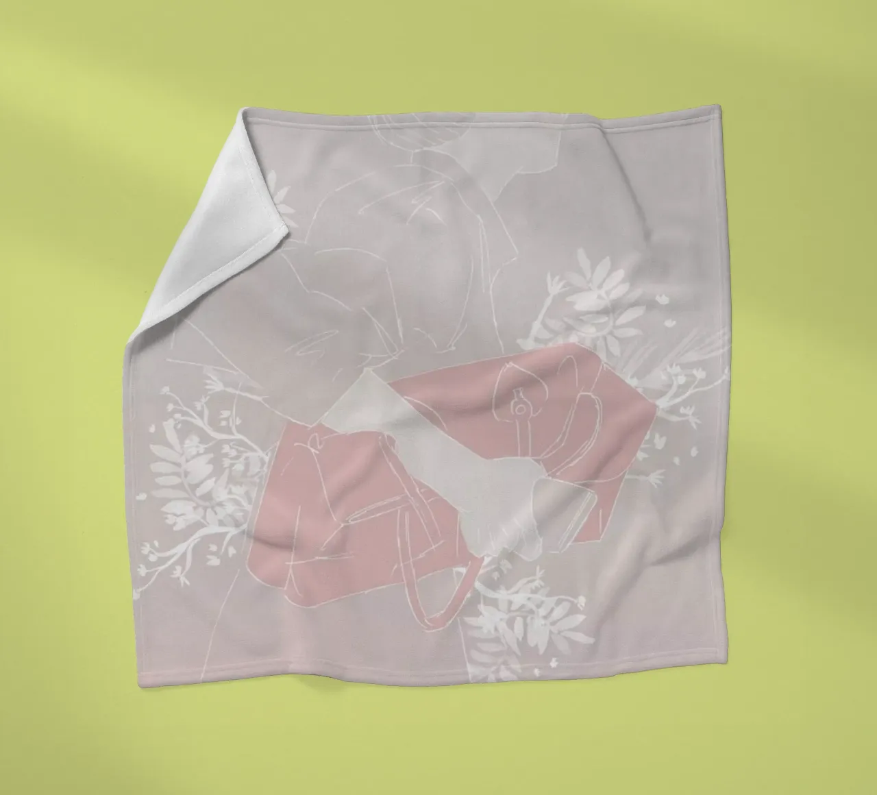 Milly fleecedeken van KRUTH DESIGN