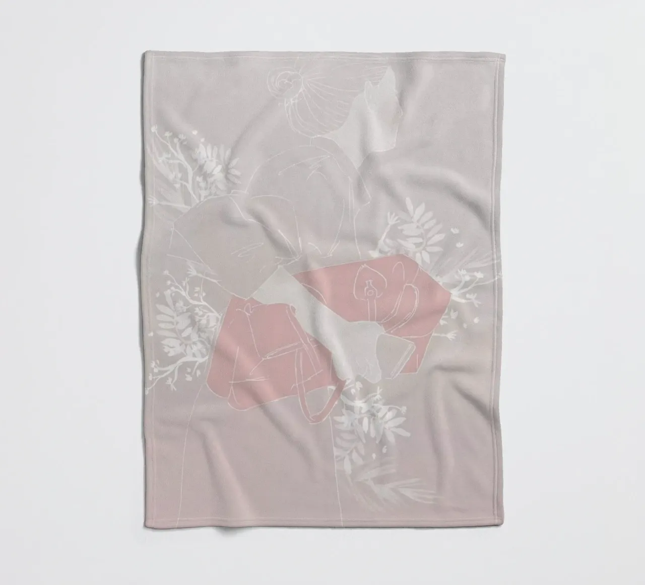 Milly fleecedeken van KRUTH DESIGN