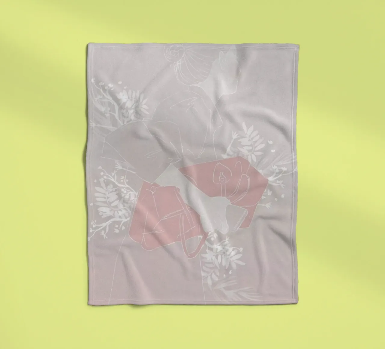 Milly fleecedeken van KRUTH DESIGN