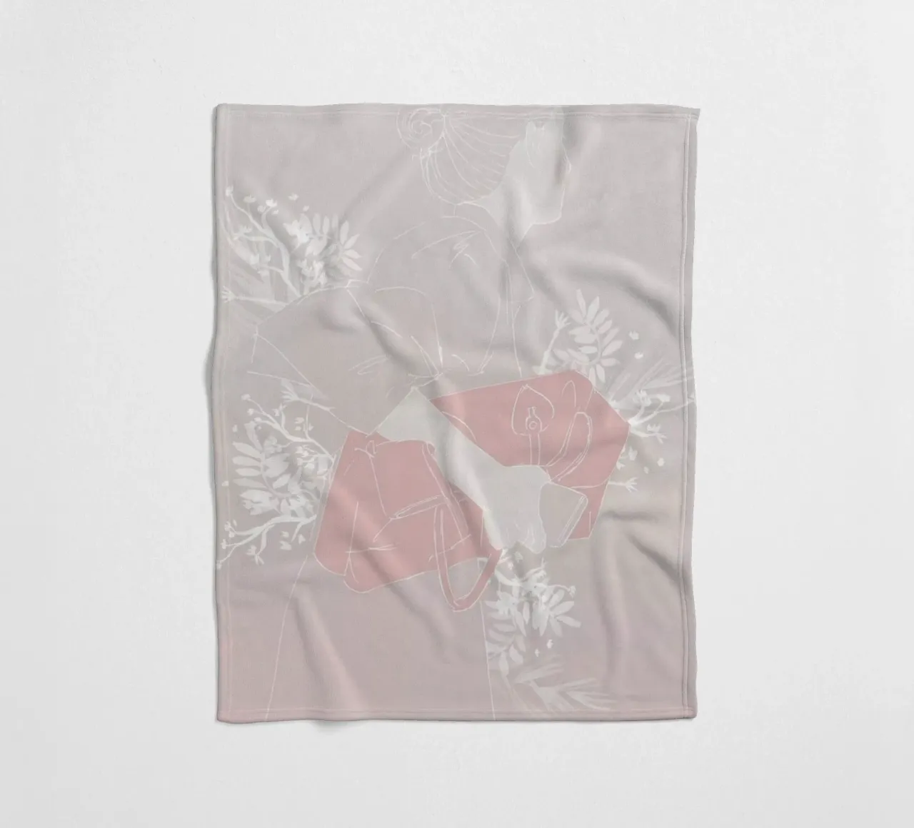 Milly fleecedeken van KRUTH DESIGN