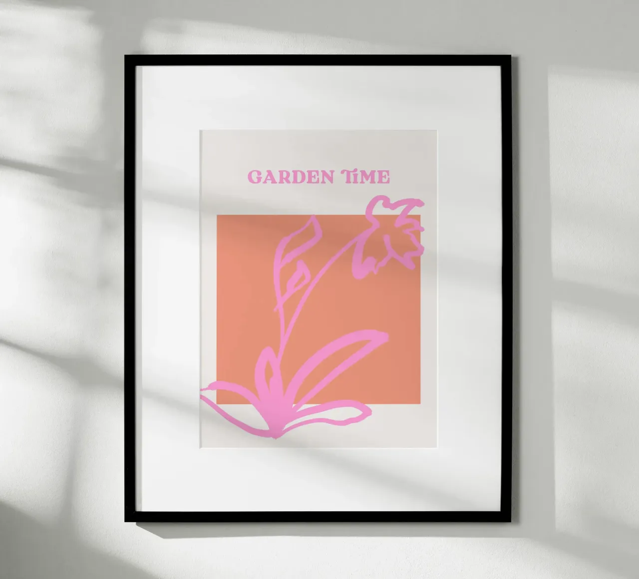 Garden Time poster da treechild