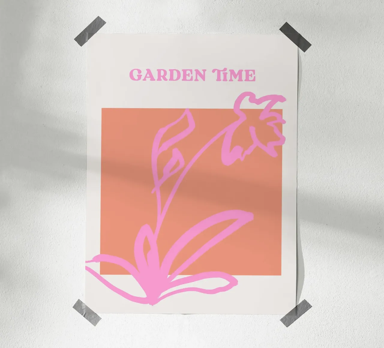 Garden Time poster da treechild