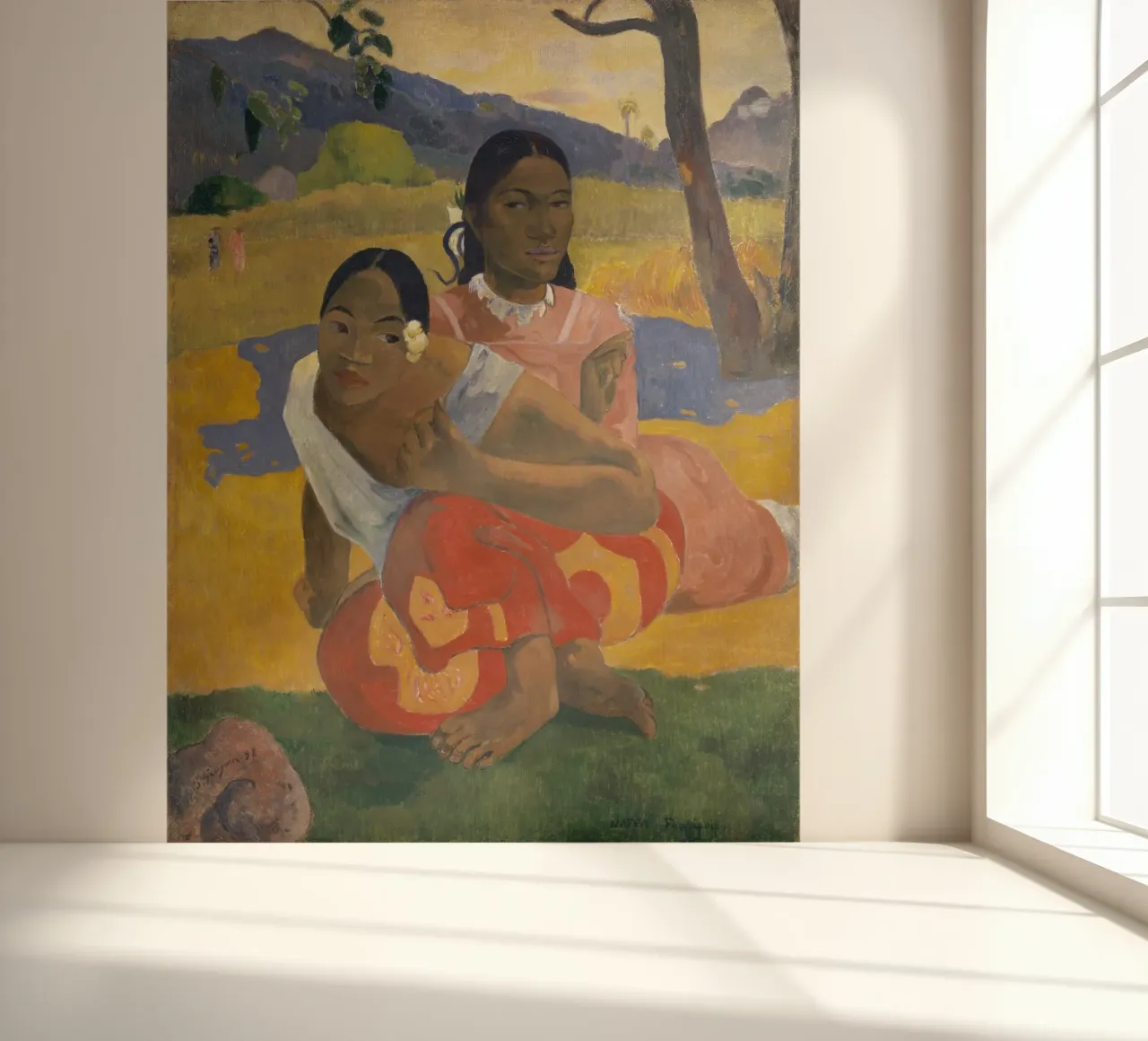 Paul Gauguin - Nafea Faa Ipoipo photo wallpaper by Timeless Artworks