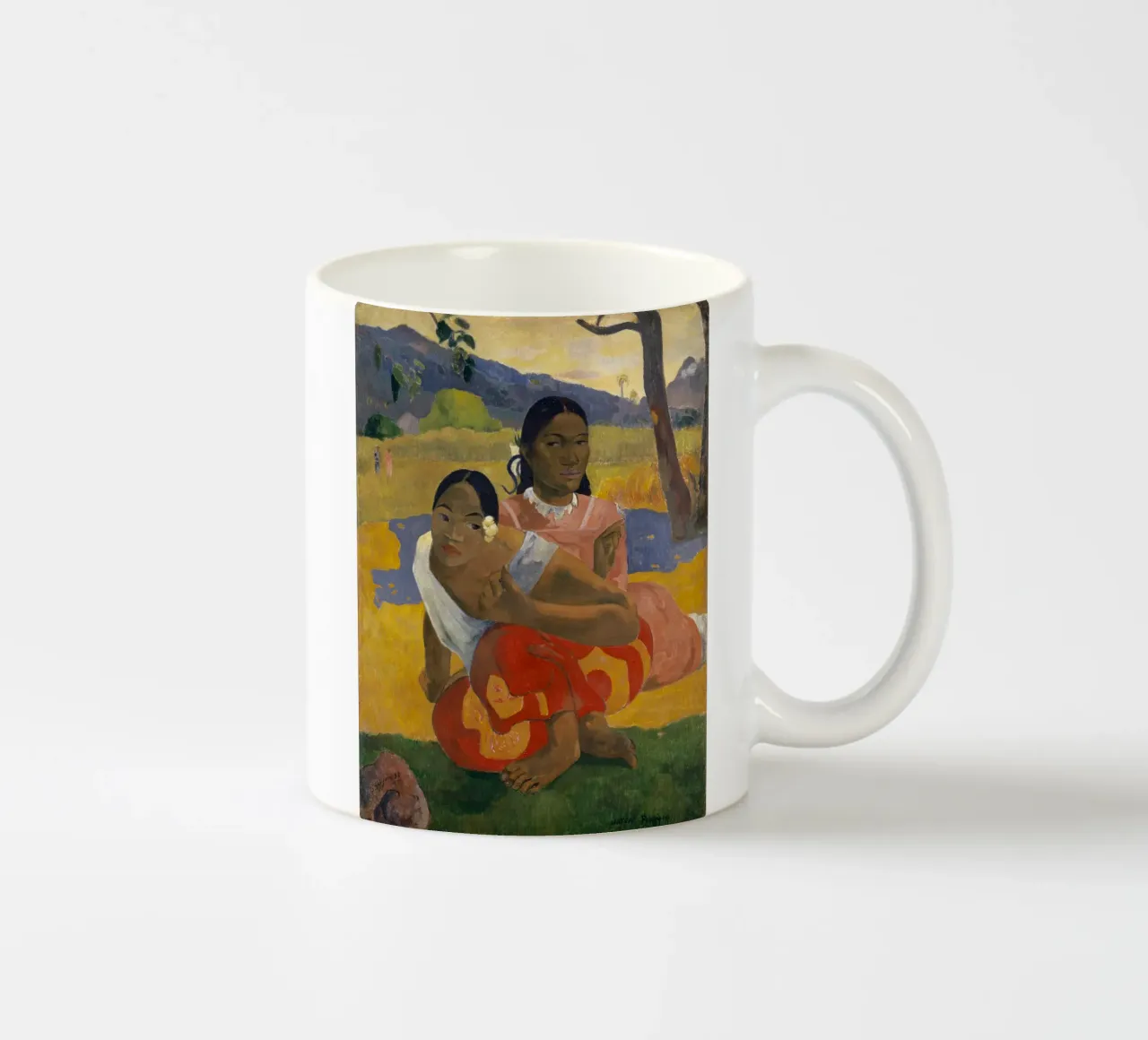 Paul Gauguin - Nafea Faa Ipoipo tazza in ceramica da Timeless Artworks