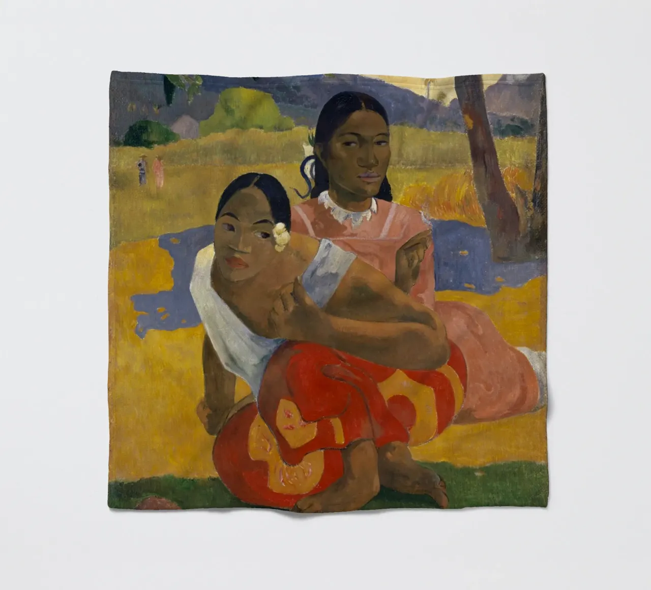 Paul Gauguin - Nafea Faa Ipoipo coperta in pile da Timeless Artworks