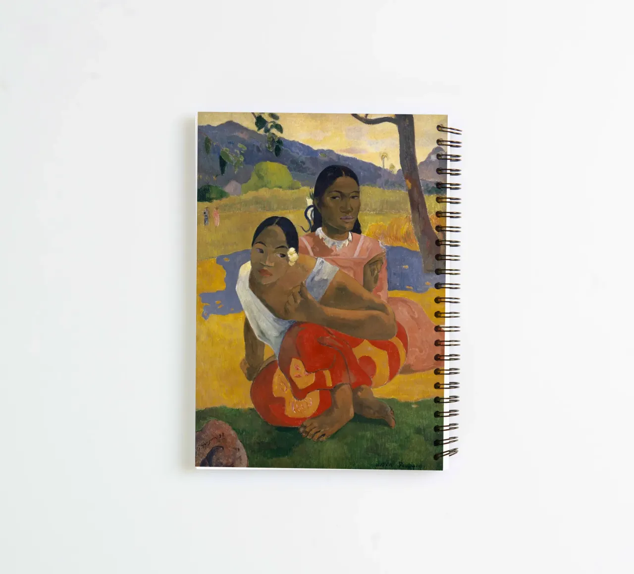 Paul Gauguin - Nafea Faa Ipoipo spiral notebook by Timeless Artworks
