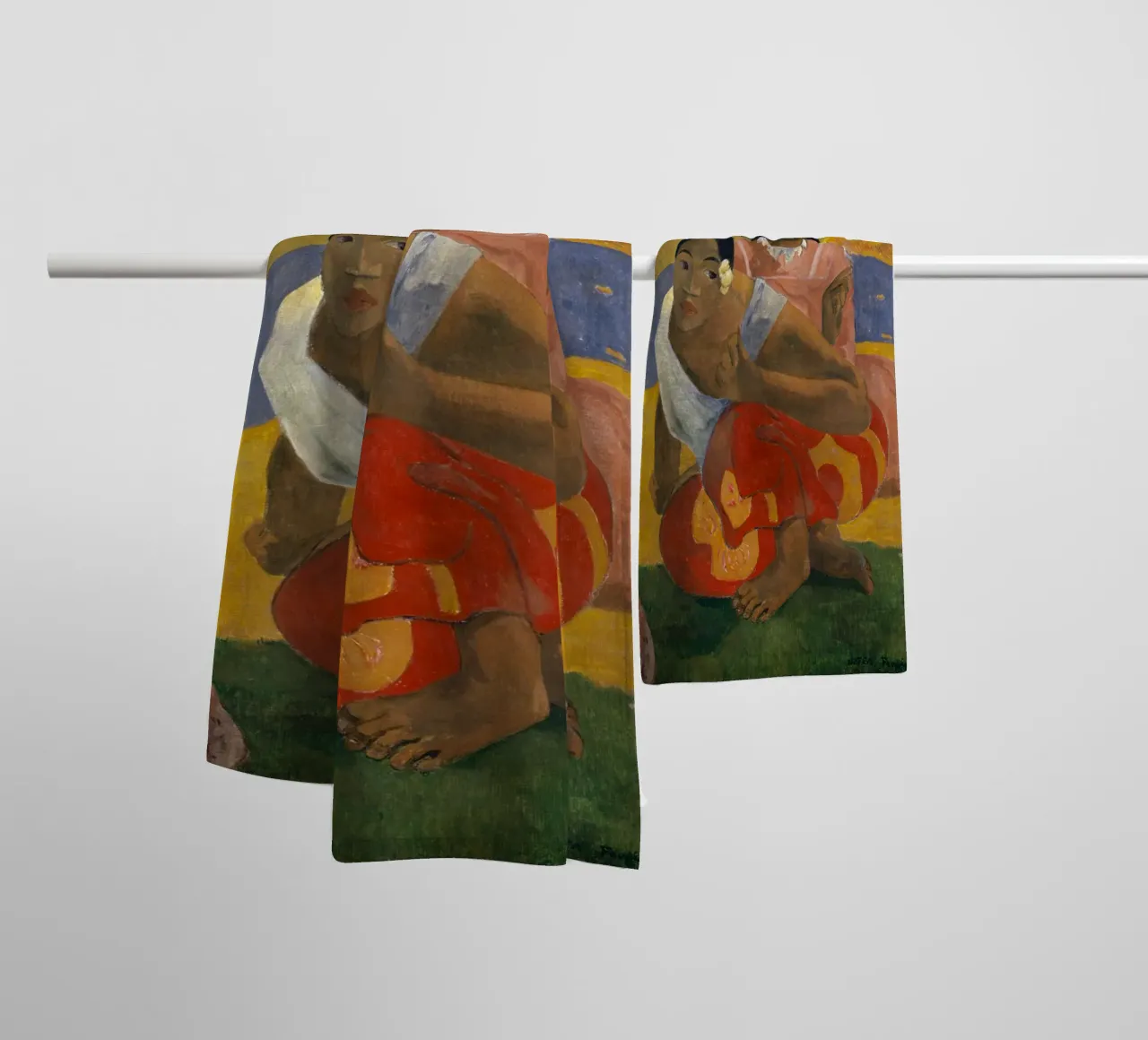 Paul Gauguin - Nafea Faa Ipoipo asciugamano da bagno da Timeless Artworks