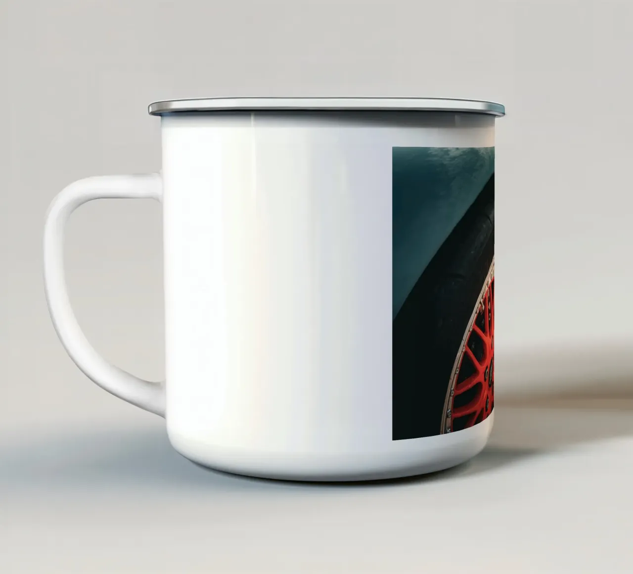 Fast Car tazza in smalto da Jonas Klein