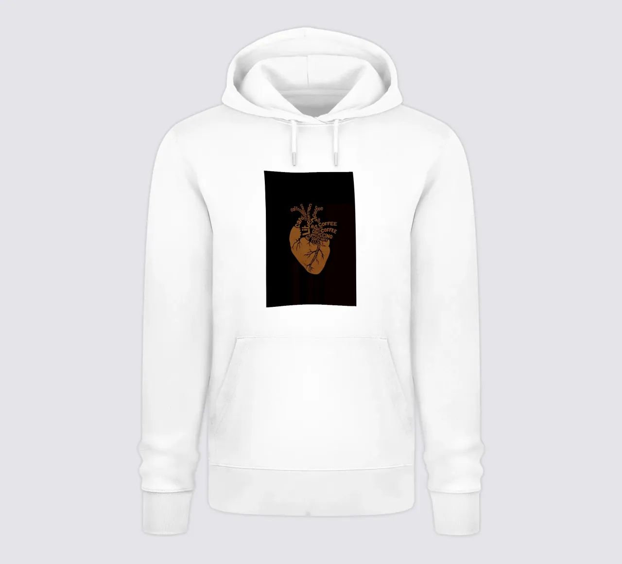 Coffee Lover Heart felpa con cappuccio da Tobe Fonseca