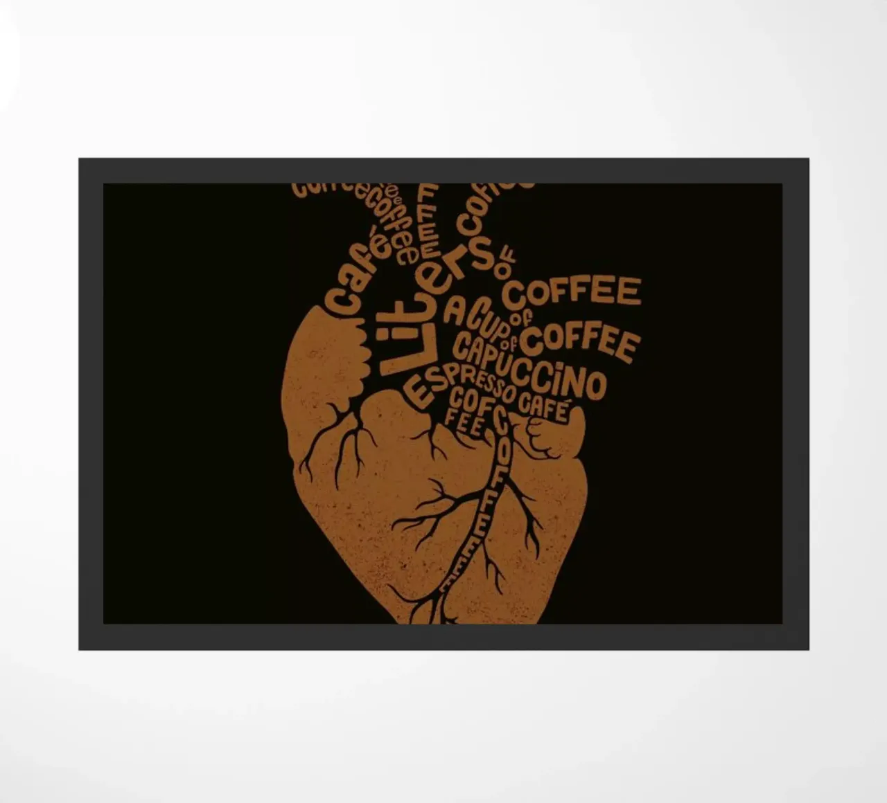 Coffee Lover Heart zerbino da Tobe Fonseca